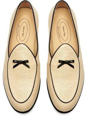 Women's Raffia Suede Tassel Loafers Moccasins Slip On Comfortable Driving Flats